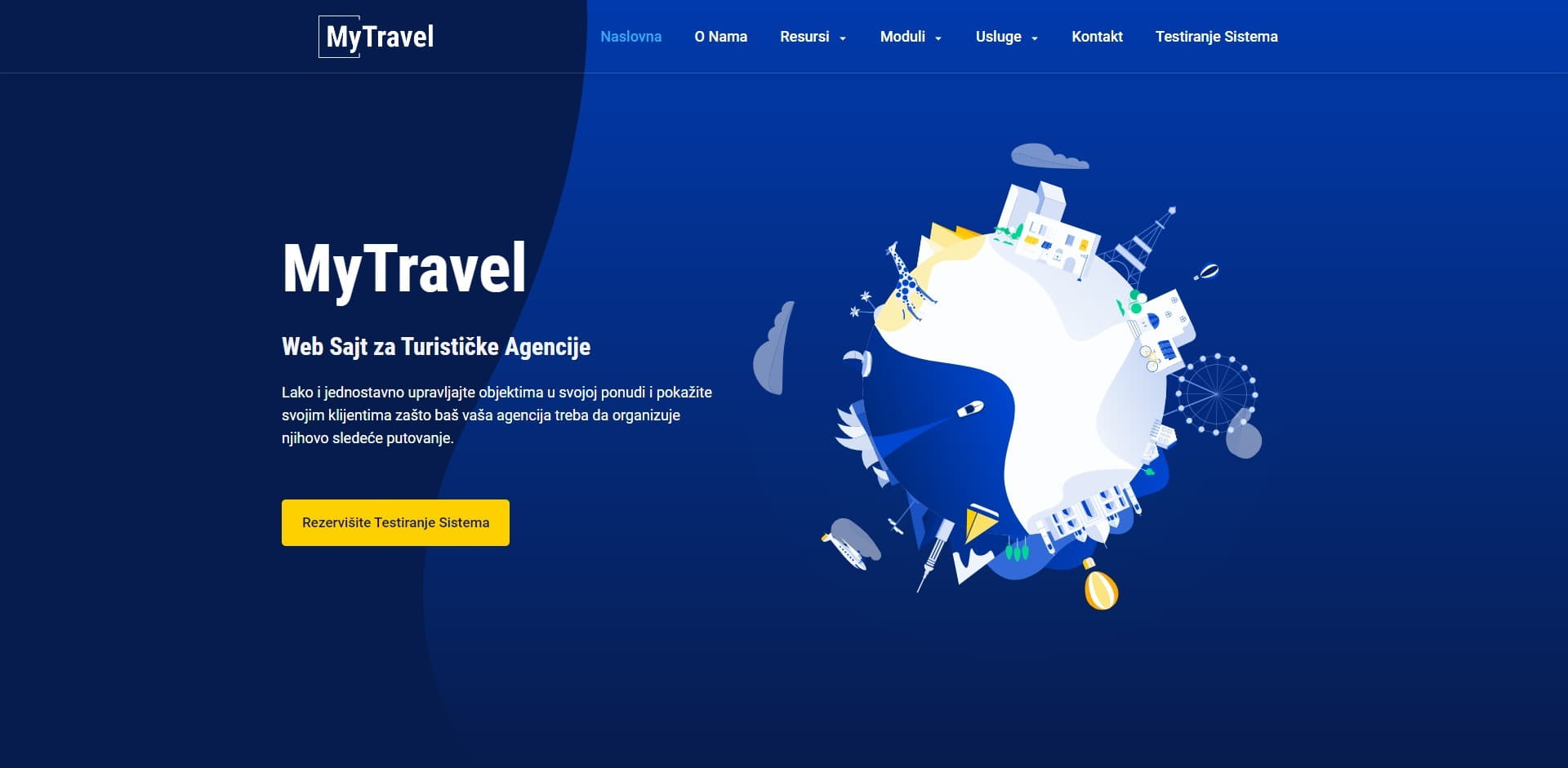 Case Study - MyTravel - Presentational Image
